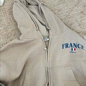Mighty Fine Tan Hoodie